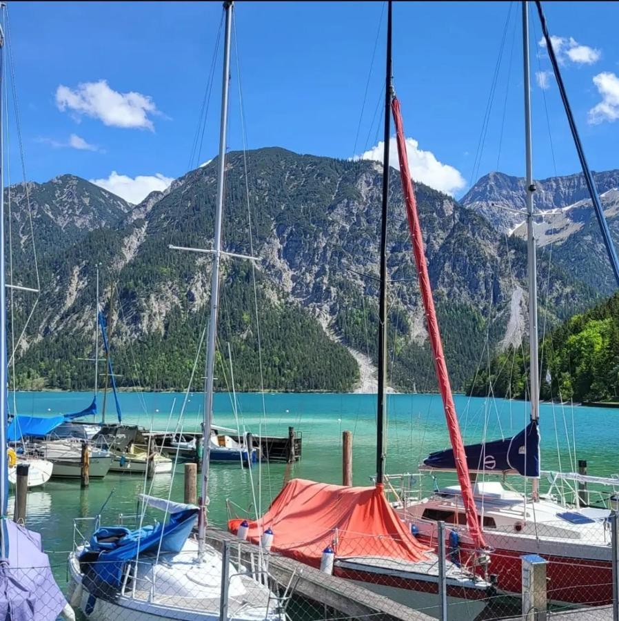 Panoramablick Lägenhet Breitenwang Exteriör bild