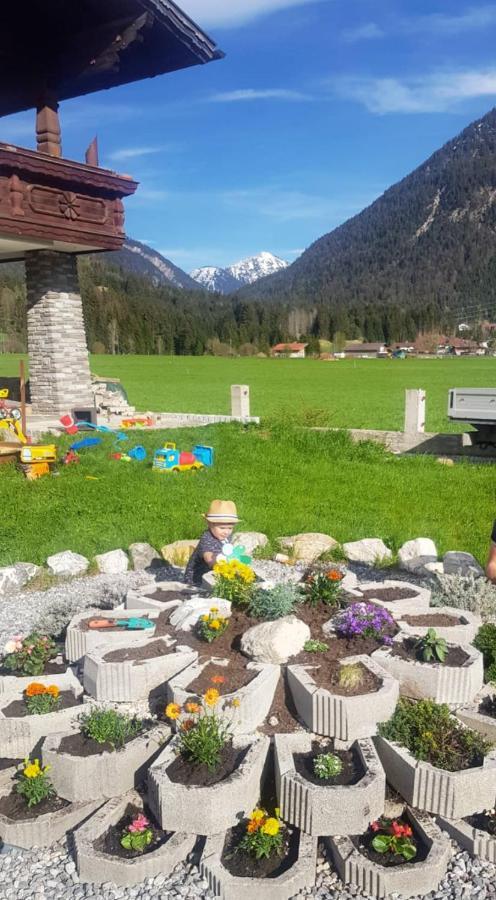 Panoramablick Lägenhet Breitenwang Exteriör bild